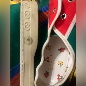 GUCCI 36 BLU 603892 low-top sneakers